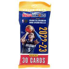 2022-23 Panini NBA Hoops Basketball Jumbo Cello Fat Value Pack (30 Cards Per Pack)