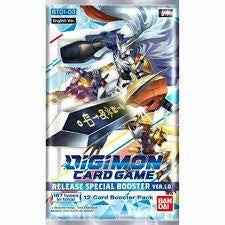 Digimon Card Game Release Special Version 1.0 Booster Pack