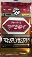 2021-22 Panini Mosaic Road to World Cup Soccer Blaster Pack