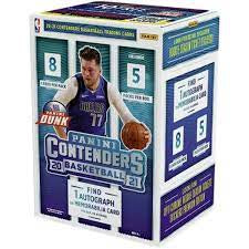 2020-21 Panini Contenders Basketball Blaster Box (5 Packs Per Box)