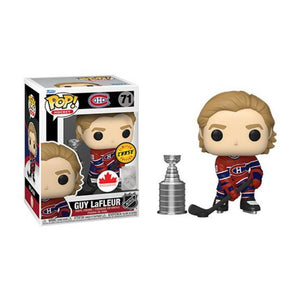 Funko POP! Hockey: Montreal Canadians Red Home Jersey Guy LaFleur (Stick Down with Puck) #71 CHASE