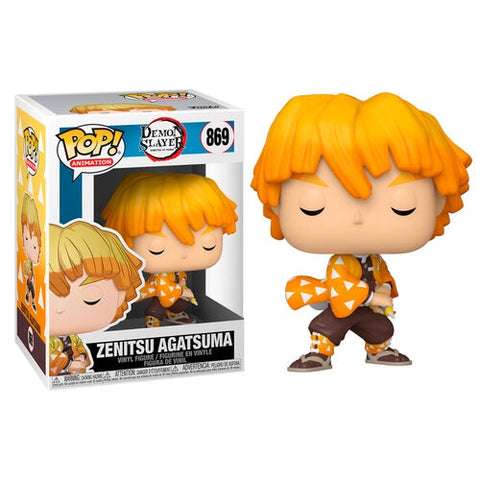 Funko POP! Animation: Demon Slayer - Zenitsu Agatsuma Vinyl Figure