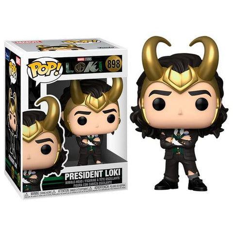 Funko POP! B: Marvel Studios Loki - President Loki #898 Bobble-Head Figure