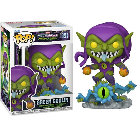 Funko POP! B: Marvel Mech Strike Monster Hunters - Green Goblin #991 Bobble-Head Figure