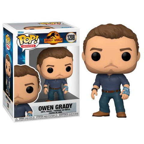 Funko POP! Movies: Jurassic World Dominion - Owen Grady #1208 Vinyl Figure