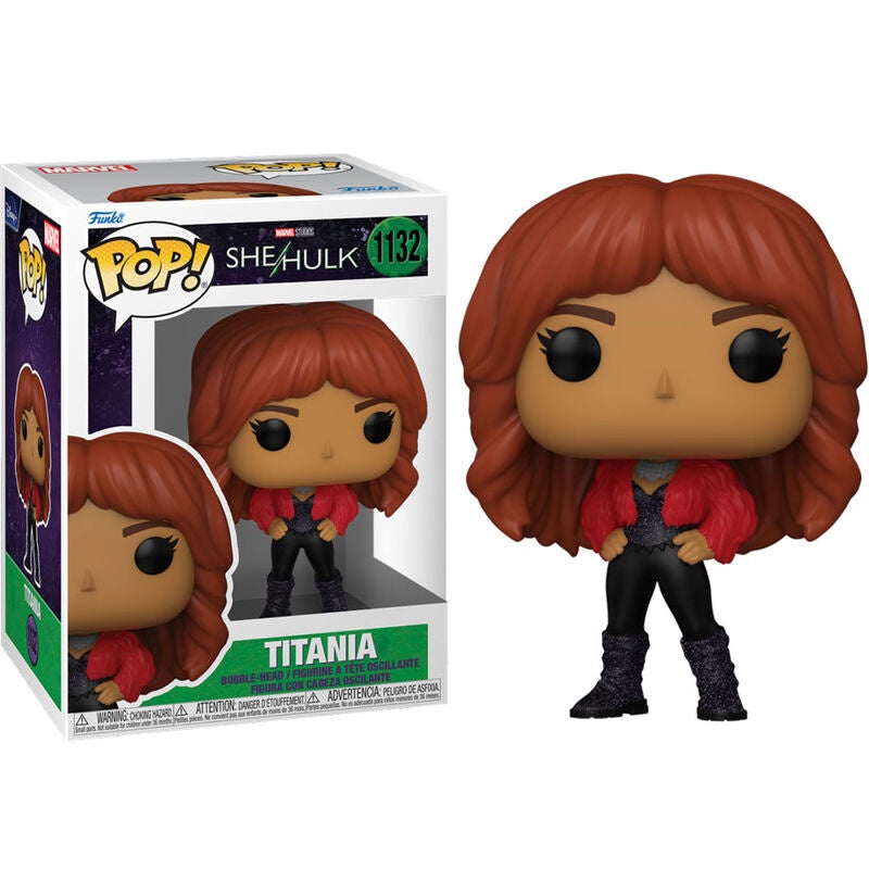 Funko POP! B: Marvel Studios She Hulk - Titania #1132 Bobble-Head Figure