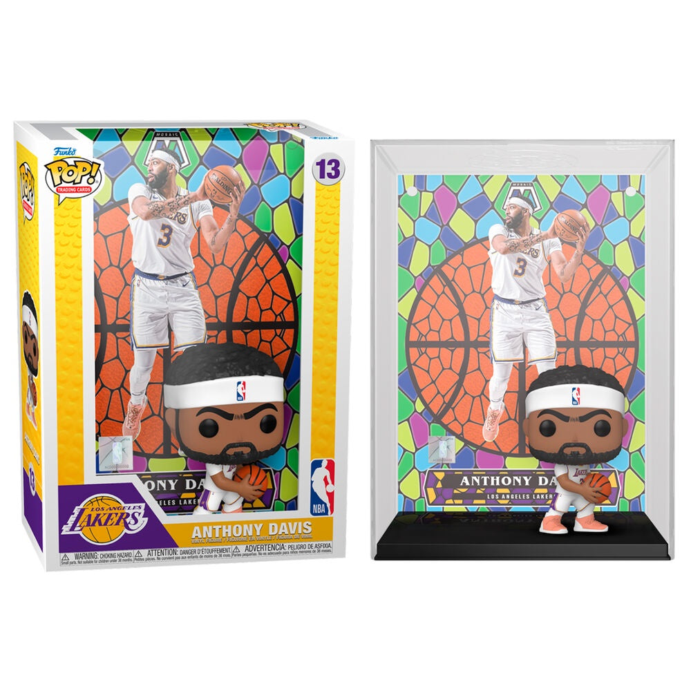 Funko POP! Trading Cards: Panini Mosaic Los Angeles Lakers White Jersey - Anthony Davis #13 Vinyl Figure