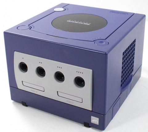 GameCube System Console Indigo Purple (Bridged to Play NTSC-U North American Games from a Japanese Console)