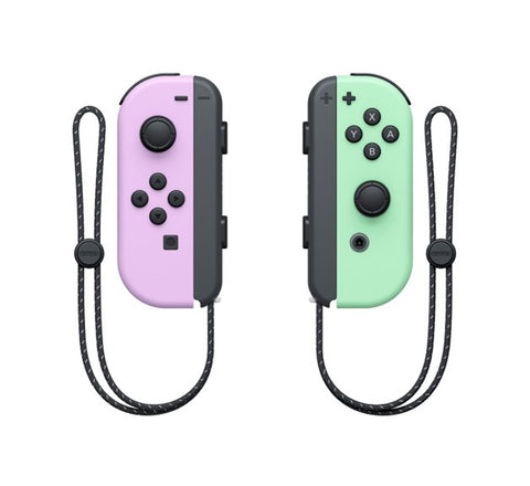 Nintendo Switch Left and Right Joy-Con Controllers - Pastel Purple/ Pastel Green