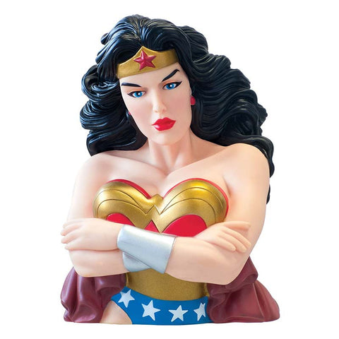 DC - PVC Coin Bust Bank Figurine - Wonder Woman