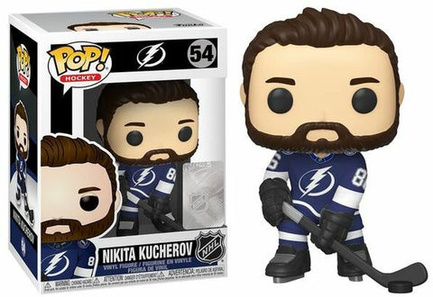 Funko POP! Hockey: Tampa Bay Lightning Blue Home Jersey - Nikita Kucherov #54 Vinyl Figure