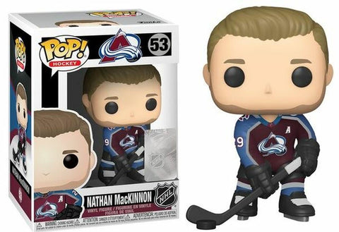 Funko POP! Hockey: Colorado Avalanche Auburn Home Jersey - Nathan MacKinnon #53 Vinyl Figure