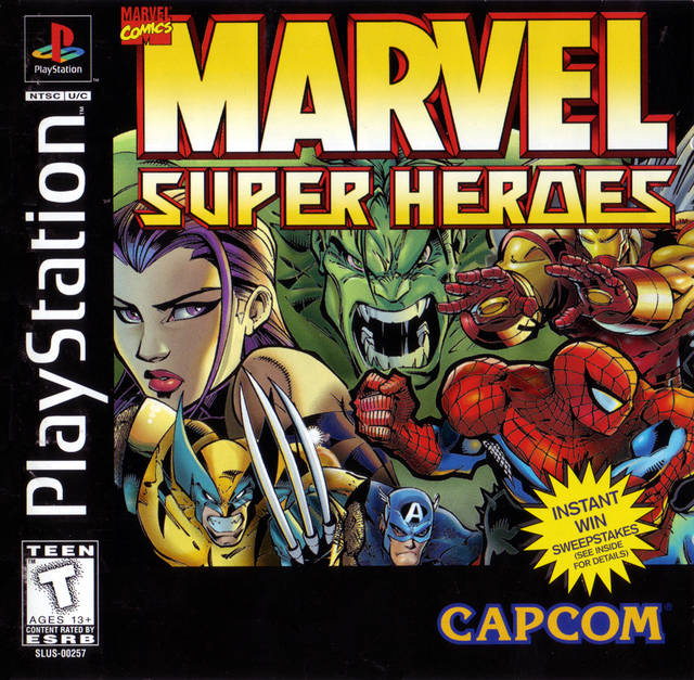 Marvel Super Heroes - PS1 (Pre-owned)