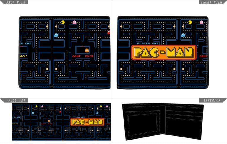 PAC-MAN - LOGO PU BIFOLD WALLET – A & C Games