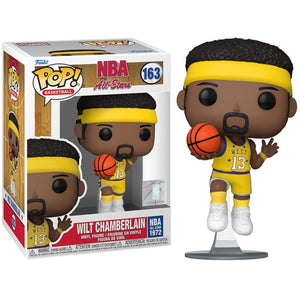 Funko POP! Basketball: NBA All-Stars 1972 Yellow Jersey - Wilt Chamberlain #163 Vinyl Figure