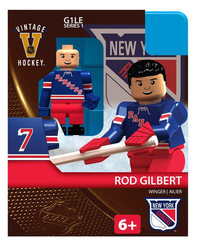 OYO Mini Figure NHL - New York Rangers - Rod Gilbert (Blue Jersey) G1LE Series 1