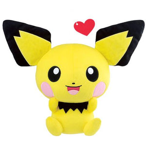 Pokemon Pichu With Heart Large Plush [Banpresto]