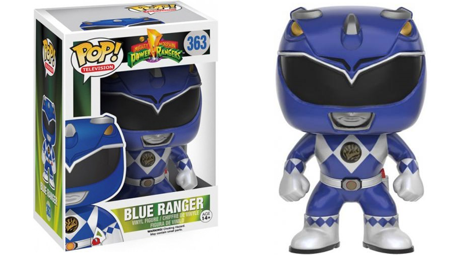 Funko POP! Television: Mighty Morphin Power Rangers - Blue Ranger #363 Vinyl Figure (Pre-owned)