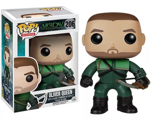 Funko POP! Television: Arrow the Television Series - Oliver Queen #206 Vinyl Figure (Pre-owned)