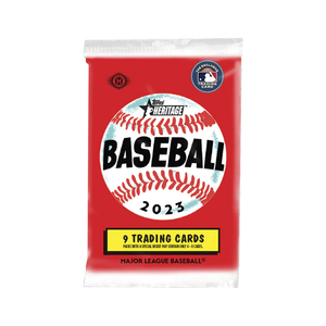 2023 Topps Heritage Baseball Hobby Pack (9 Cards Per Pack)