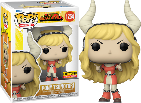 Funko POP! Animation: My Hero Academa - Pony Tsunotori #1254 Exclusive Vinyl Figure (Box Wear)