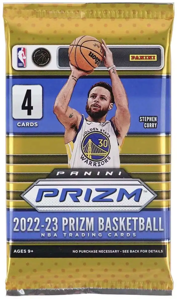 2022-23 Panini Prizm NBA Basketball Retail Pack (4 Cards Per Pack)