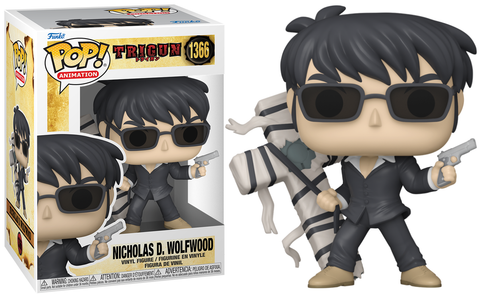 Funko POP! Animation: Trigun - Nicholas D. Wolfwood #1366 Vinyl Figure