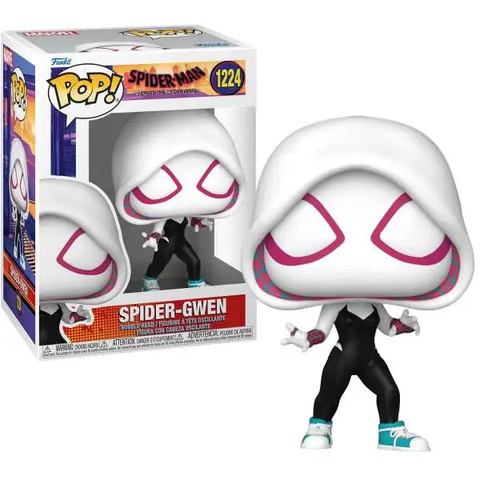 Funko POP! B: Spider-Man Across the Spider-Verse - Spider-Gwen #1224 Bobble-Head Figure