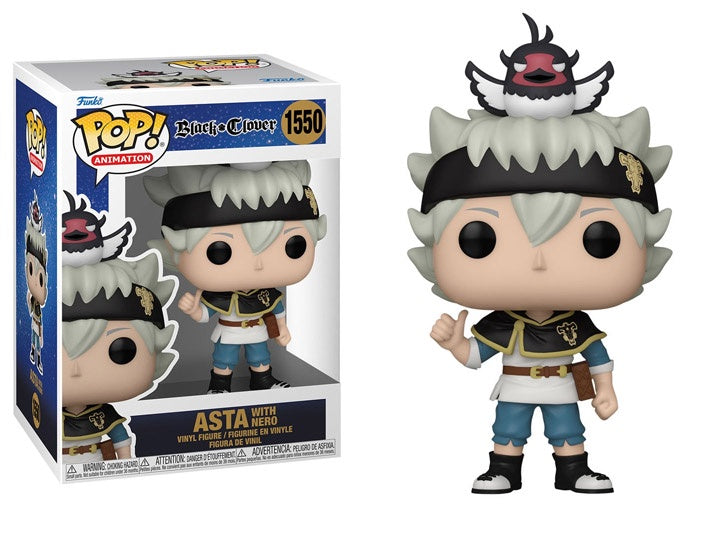 Funko POP! Animation: Black Clover - Asta with Nero #1550 Vinyl Figure