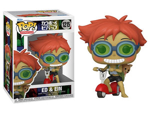 Funko POP! Animations: Cowboy Bebop - Ed & Ein on Scooter #1215 Vinyl Figure