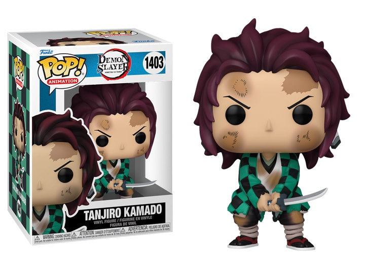 Funko POP! Animation: Demon Slayer - Tanjiro Kamado (Training) #1403 Vinyl Figure