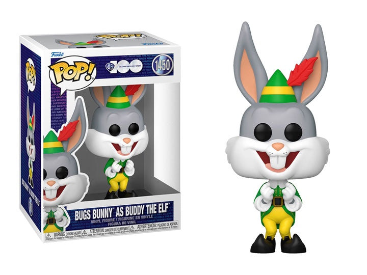 Funko POP! Warner Bros. 100 Celebrating Every Story Looney Tunes - Bugs Bunny' As Buddy the Elf' #1450 Vinyl Figure