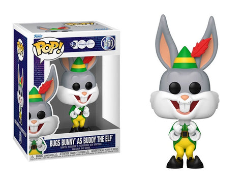 Funko POP! B: Warner Bros. 100 Celebrating Every Story Looney Tunes - Bugs Bunny' As Buddy the Elf' #1450 Vinyl Figure