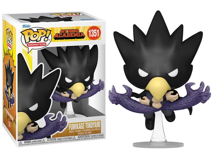 Funko POP! Animation: My Hero Academia - Fumikage Tokoyami #1351 Vinyl Figure (Box Wear)