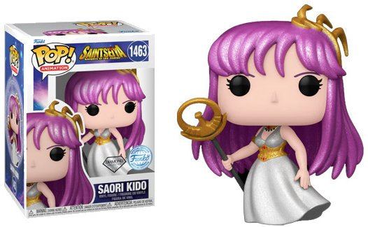 Funko POP! Animation: Saint Seiya Knights of the Zodiac - Saori Kido #1463 Diamond Collection Vinyl Figure