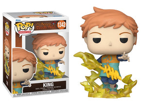 Funko POP! Animation: The Seven Deadly Sins - King #1342 Vinyl Figure (Box Wear)