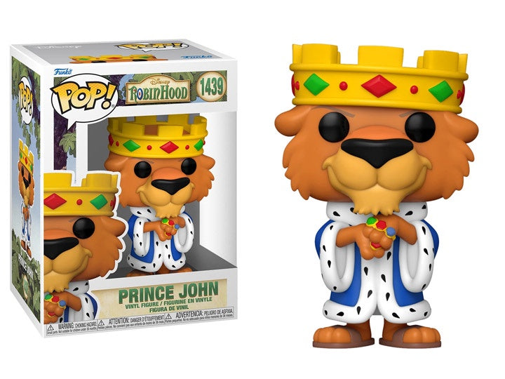 Funko POP! Disney Robin Hood - Prince John #1439 Vinyl Figure