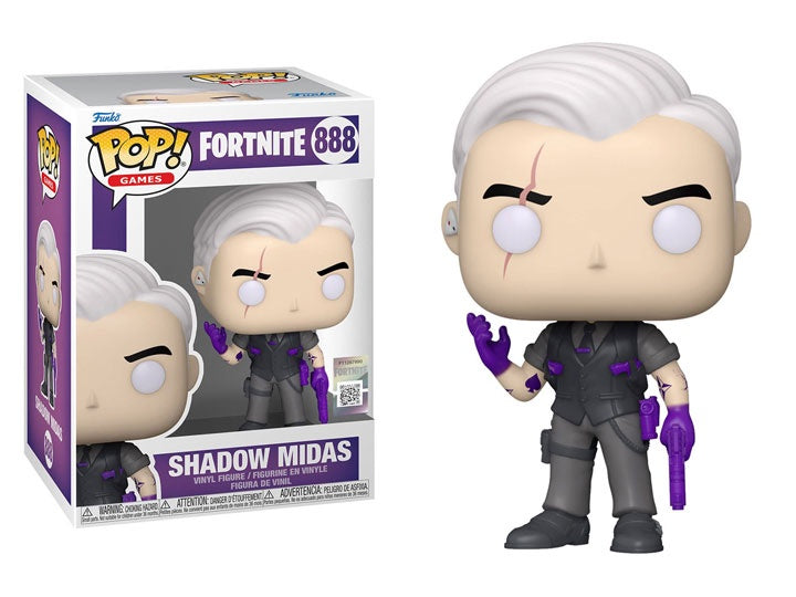 Funko POP! Games: Fortnite - Shadow Midas #888 Vinyl Figure