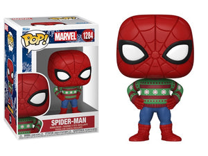 Funko POP! B: Marvel Holiday - Spider-Man #1284 Bobble-Head Figure