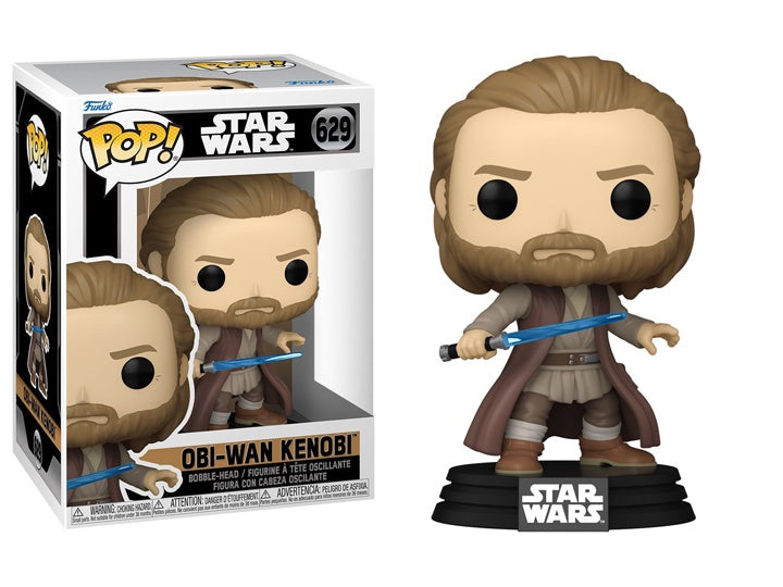 Funko POP! Star Wars - Obi-Wan Kenobi #629 Bobble-Head Figure