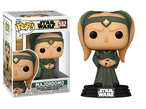 Funko POP! B: Star Wars Book of Boba Fett - Majordomo #582 Bobble-Head Figure