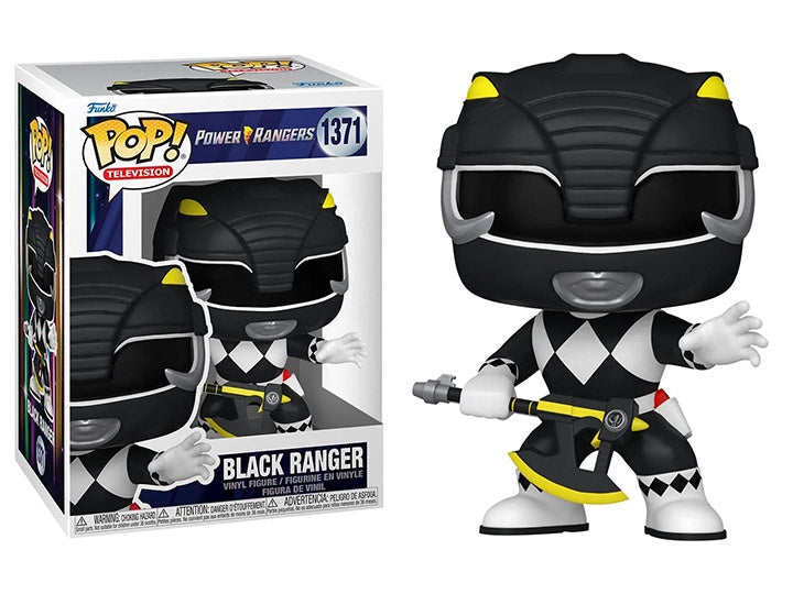 Funko POP! Television: Power Rangers 30th Anniversary - Black Ranger #1371 Vinyl Figure