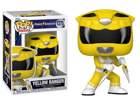 Funko POP! Television: Power Rangers 30th Anniversary - Yellow Ranger #1375 Vinyl Figure