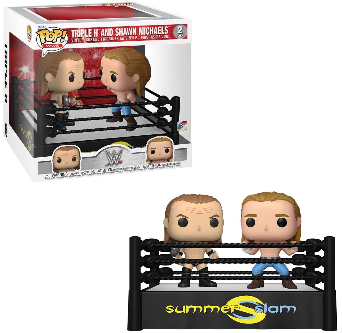Funko POP! WWE: WWE - Triple H and Shawn Michaels 2-Pack Vinyl Figure