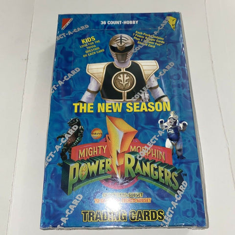 1994 Mighty Morphin Power Rangers: The New Season Trading Cards - Hobby Box (36 Packs)