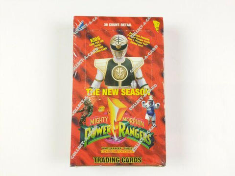 1994 Mighty Morphin Power Rangers: The New Season Trading Cards - Retail Box (36 Packs)