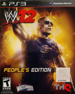 WWE '12 The People's Edition - PS3 (Pre-owned)