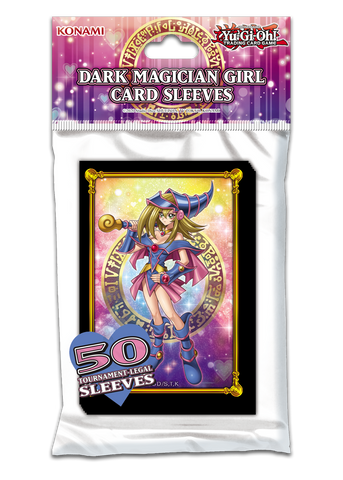 Yu-Gi-Oh! Small Size Deck Protector Card Sleeves 50ct - Dark Magician Girl