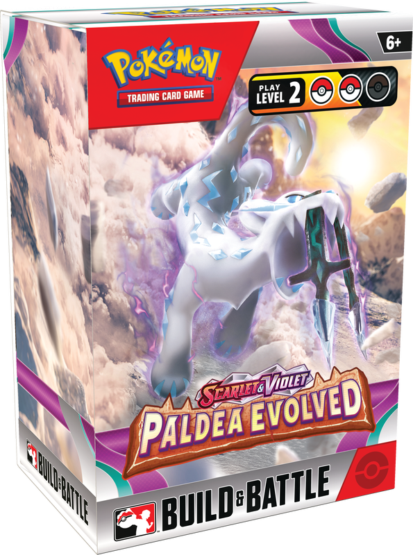 Pokemon Scarlet & Violet: Paldea Evolved - Build & Battle Kit Box