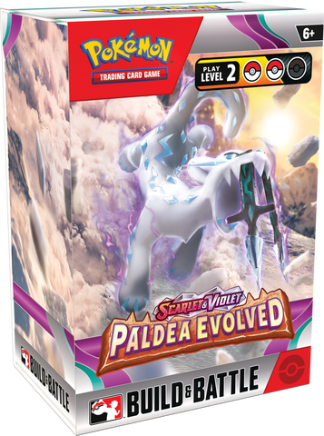 Pokemon Scarlet & Violet: Paldea Evolved - Build & Battle Kit Box